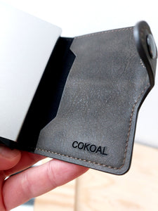 Porte-cartes RFID en Simili cuir