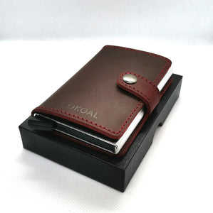 Porte-cartes RFID en Cuir