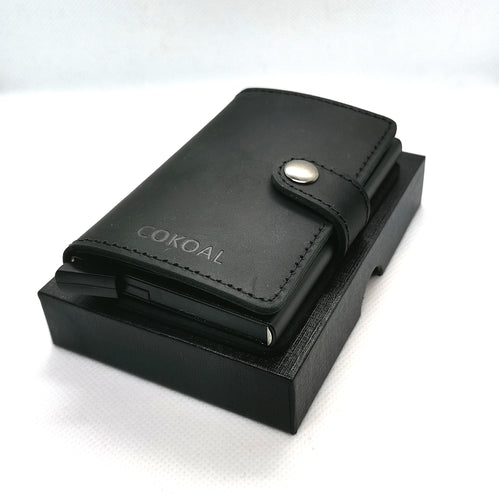 Porte-cartes RFID en Cuir