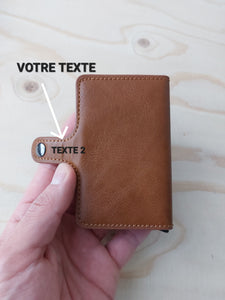 Porte-cartes RFID en Simili cuir