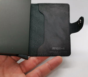 Porte-cartes RFID en Cuir