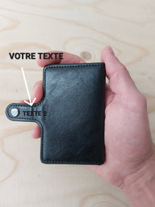 Porte-cartes RFID en Simili cuir